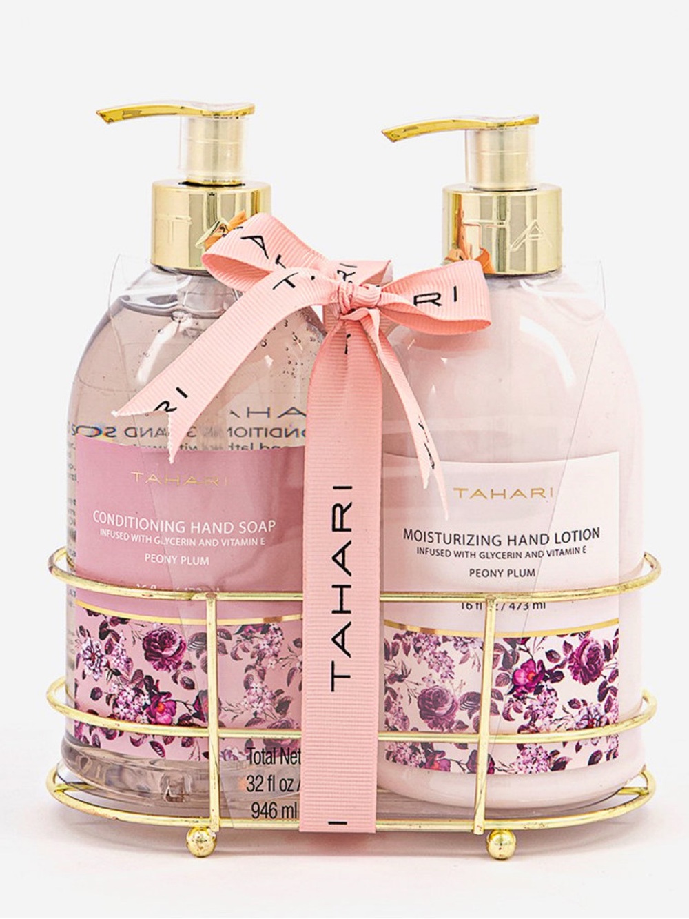NWT  TAHARI Luxury Hand Wash & Lotion Peony Plum 32 FL OZ Gift Set Nordstrom’s